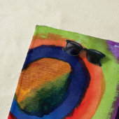 Farbstudie von Wassily Kandinsky Strandtuch (Beispiel)