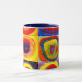 Farbstudie von Wassily Kandinsky Tasse (Zentrum)