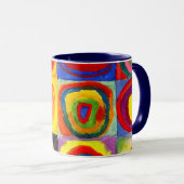 Farbstudie von Wassily Kandinsky Tasse (VorderseiteRechts)
