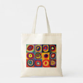 Farbstudie von Wassily Kandinsky Tote Bag Tragetasche (Rückseite)