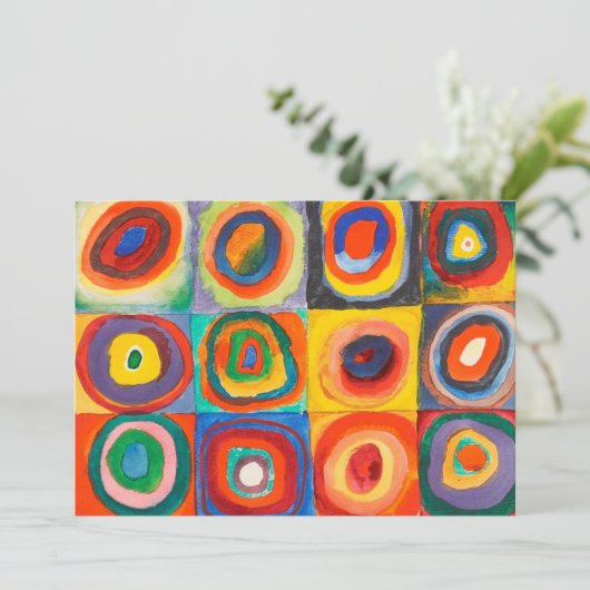 Farbstudie | Wassily Kandinsky (Stehend Vorderseite)