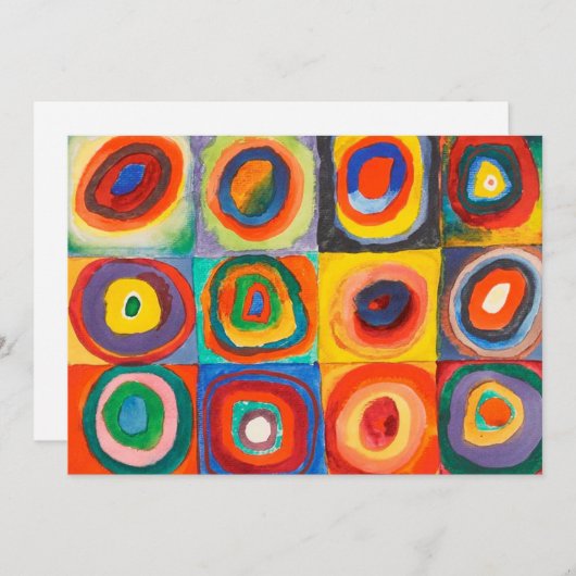 Farbstudie | Wassily Kandinsky (Vorne/Hinten)