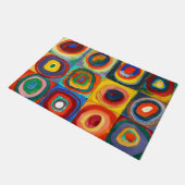 Farbstudie | Wassily Kandinsky Fußmatte (Schrägansicht)