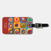 Farbstudie | Wassily Kandinsky Gepäckanhänger (Vorderseite horizontal)