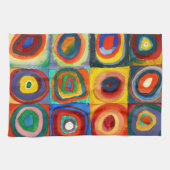 Farbstudie | Wassily Kandinsky Geschirrtuch (Horizontal)