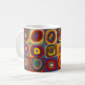 Farbstudie - Wassily Kandinsky Kaffeetasse (Vorderseite Links)