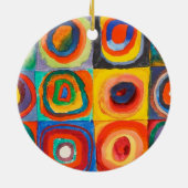 Farbstudie | Wassily Kandinsky Keramik Ornament (Hinten)