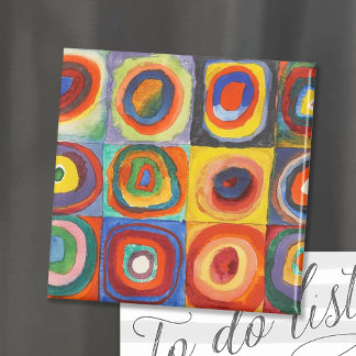Farbstudie | Wassily Kandinsky Magnet
