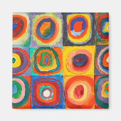 Farbstudie | Wassily Kandinsky Magnet (Vorne)