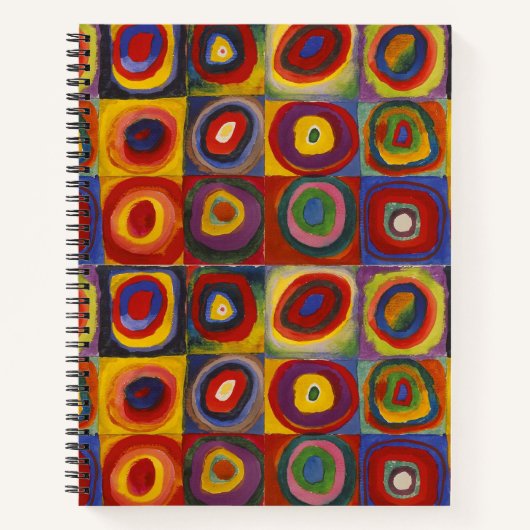 Farbstudie - Wassily Kandinsky Notizblock (Vorderseite)