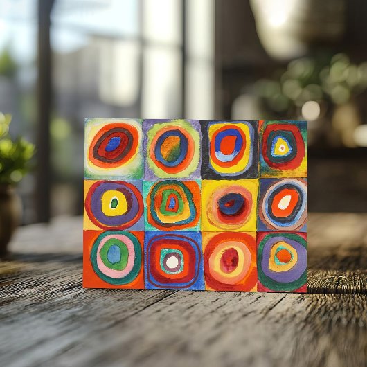 Farbstudie | Wassily Kandinsky Postkarte