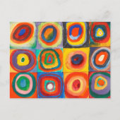 Farbstudie | Wassily Kandinsky Postkarte (Vorderseite)