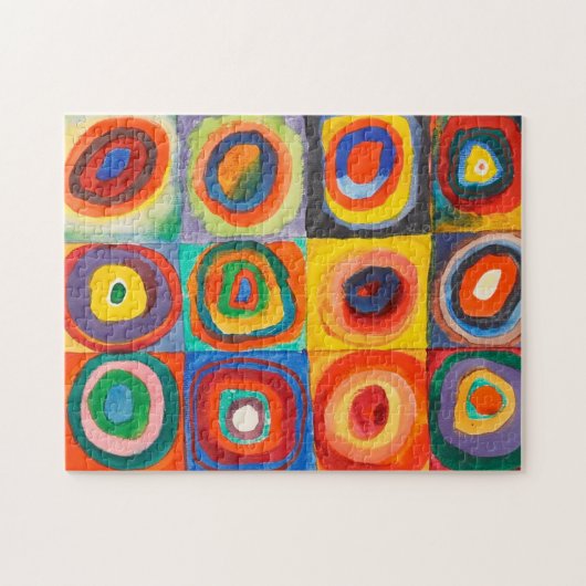 Farbstudie | Wassily Kandinsky Puzzle (Horizontal)