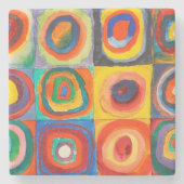Farbstudie | Wassily Kandinsky Steinuntersetzer (Vorderseite)