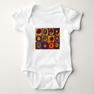 Farbstudie zu den Quadratzunden Baby Strampler