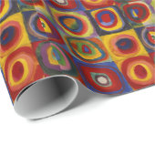 Farbstudie zu den Quadratzunden Geschenkpapier (Rolleneckpunkt)