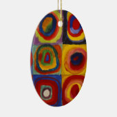 Farbstudie zu den Quadratzunden Keramik Ornament (Rechts)