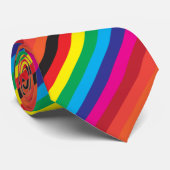 Farbswatch Regenbogendiamant Krawatte (Gerollt)