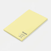 Farbsymbol Post-it Klebezettel (angewinkelt)