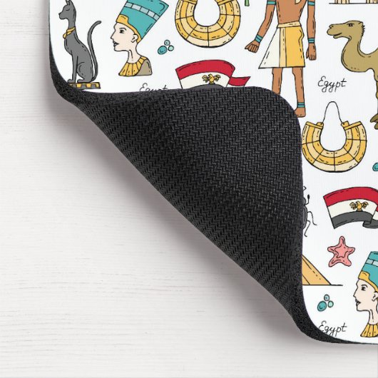 Farbsymbole in Ägypten Mousepad (Ecke)