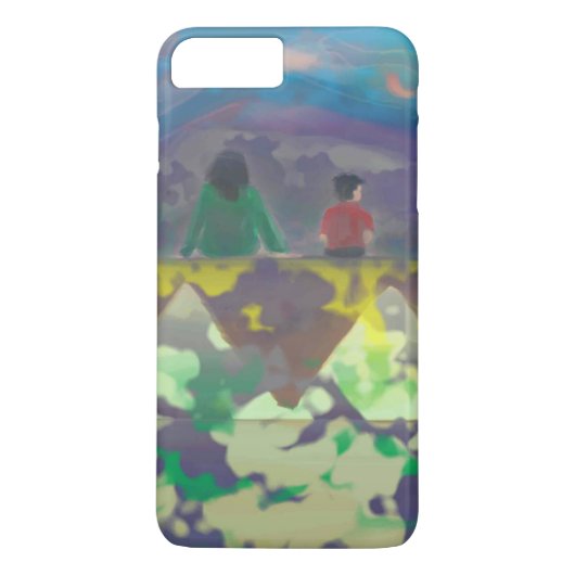 FÄRBT iPhone 7 Pluszazle sagaram Geschenke Case-Mate iPhone Hülle (Rückseite)