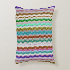 Färbt mit schmarotzerartigen Streifen Dekokissen