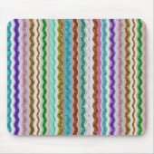 Färbt mit schmarotzerartigen Streifen Mousepad (Vorne)