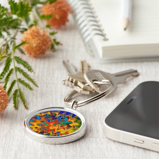 färbt Schlüsselanhänger (Seite)