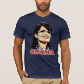 Farbt-stück Sarahs Palin Omama T-Shirt (Vorderseite)