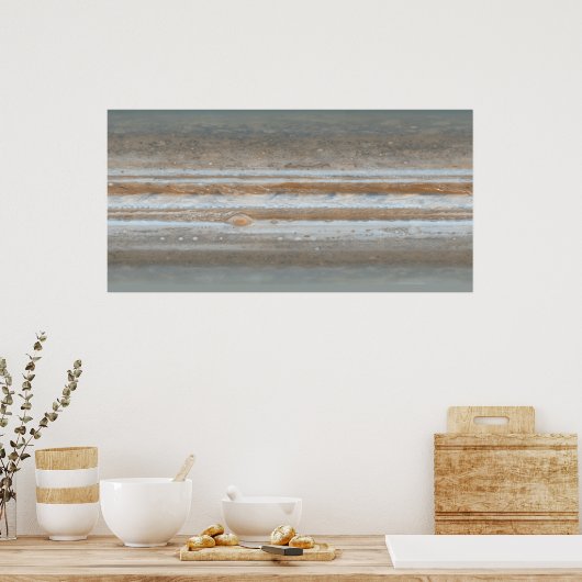 Farbtabelle des Jupiters Poster (Küche)