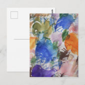 Farbtabelle Postkarte (Vorne/Hinten)