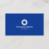 Farbtafel - Marine - Symbol für Weißes Licht Visitenkarte (Rückseite)