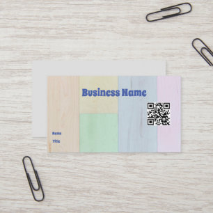 Farbtafeln Visitenkarte