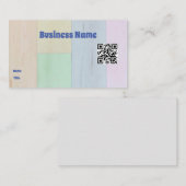 Farbtafeln Visitenkarte (Vorne/Hinten)