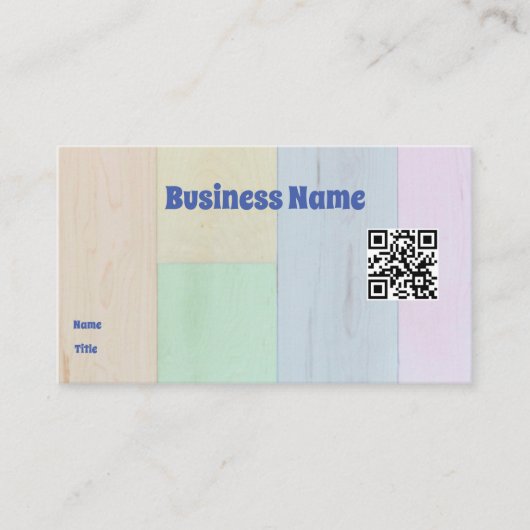 Farbtafeln Visitenkarte (Vorderseite)