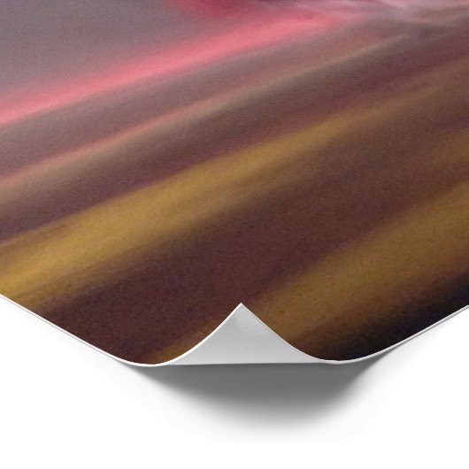 Farbtanz Poster (Ecke)