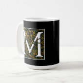 FarbTasse des Monogramm-M Kaffeetasse (Vorderseite Links)