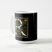 FarbTasse des Monogramm-R Kaffeetasse (Vorderseite Links)