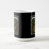FarbTasse des Monogramm-T Kaffeetasse (Mittel)