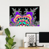 Farbtendrillen Poster (Heimbüro)