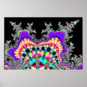 Farbtendrillen Poster (Vorne)