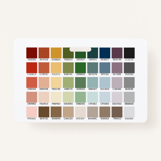 Farbtest Ausweis (Vorderseite)