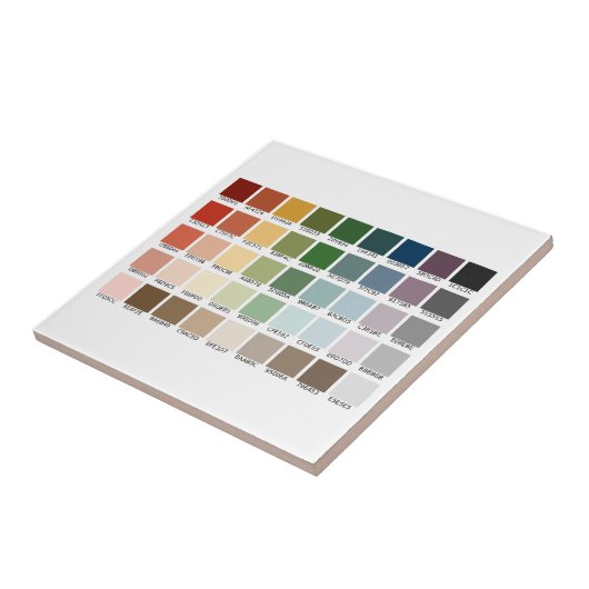 Farbtest Fliese (Seite)