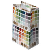 Farbtest Kleine Geschenktüte (Rückseite Schrägansicht)