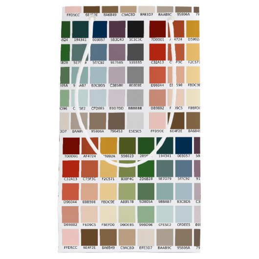 Farbtest Kleine Geschenktüte (Vorderseite)