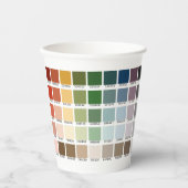 Farbtest Pappbecher (Vorderseite)