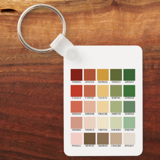 Farbtest Schlüsselanhänger (Vorderseite)