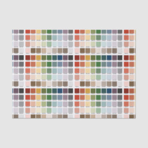 Farbtest Seidenpapier