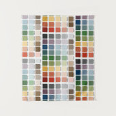 Farbtest Wandteppich (Vorderseite)