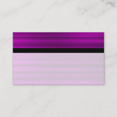 Farbtex gebannt - Lila gebürstet Visitenkarte (Rückseite)